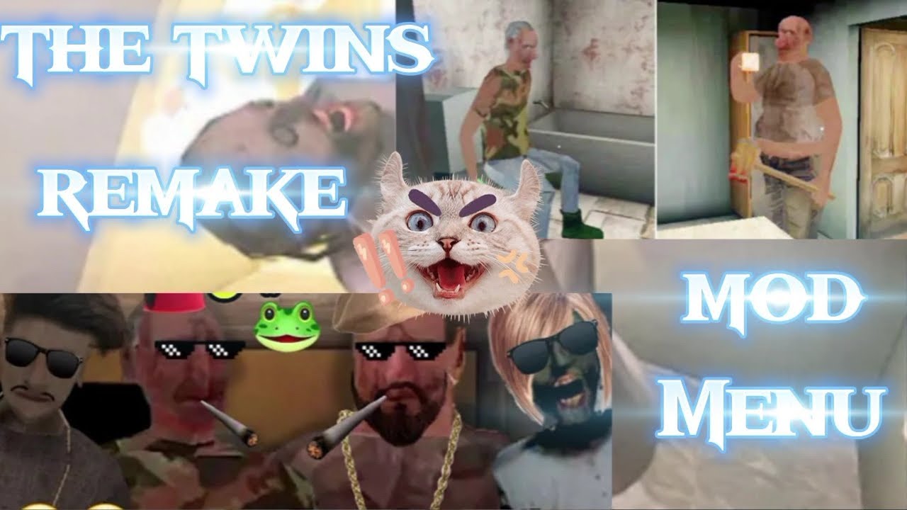  Mod menu Game the twins Remake. New. Viral video. Funny game play 