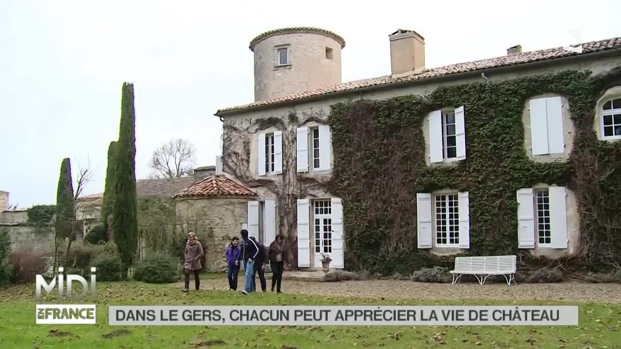 FEUILLETON : Dans le Gers, chacun peut apprécier la vie de château