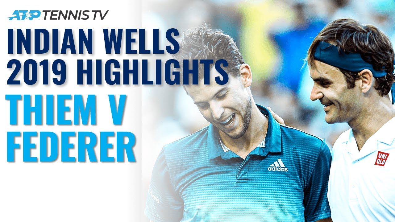 Dominic Thiem Beats Federer, Wins First Masters 1000 Title! | Indian Wells 2019 Final Highlights
