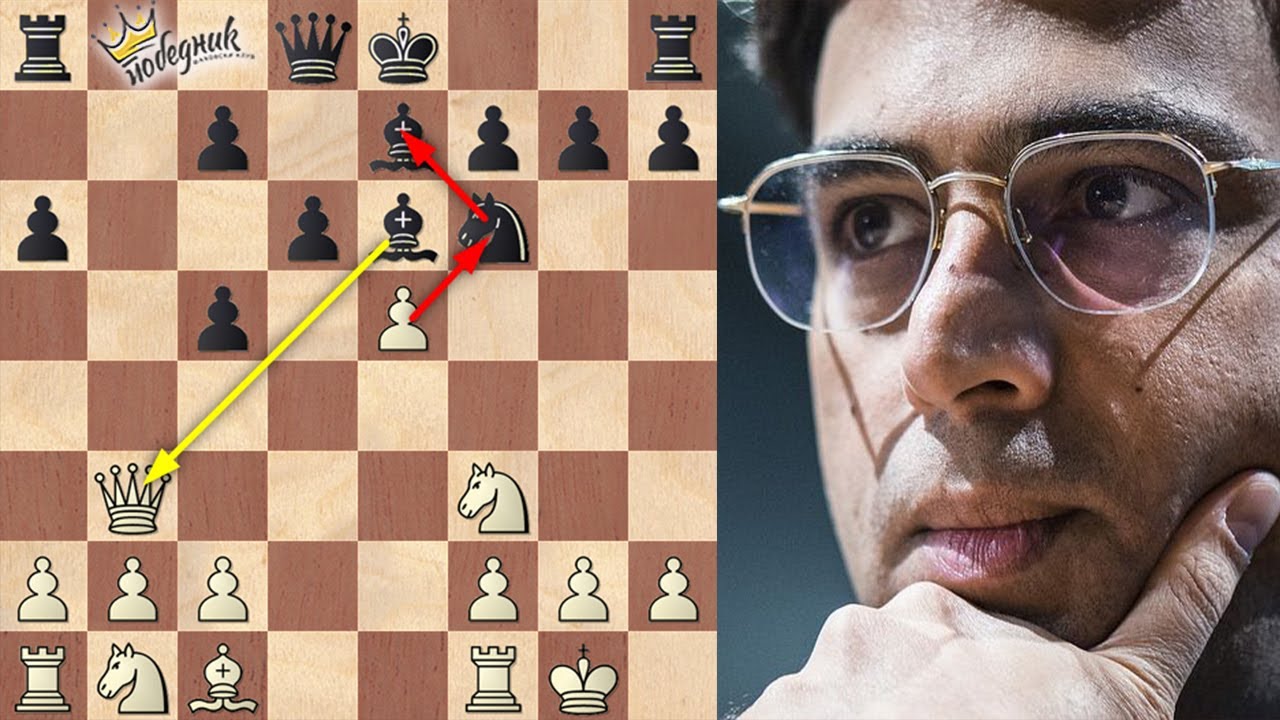 ANAND Žrtvuje Damu u 12. potezu | Anand - Ye | RUY LOPEZ |