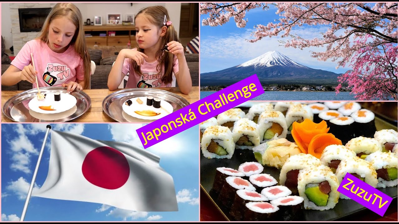 Challenge ZuzuTV - OCHUTN&Aacute;V&Aacute;ME JAPONSK&Eacute; J&Iacute;DLO!