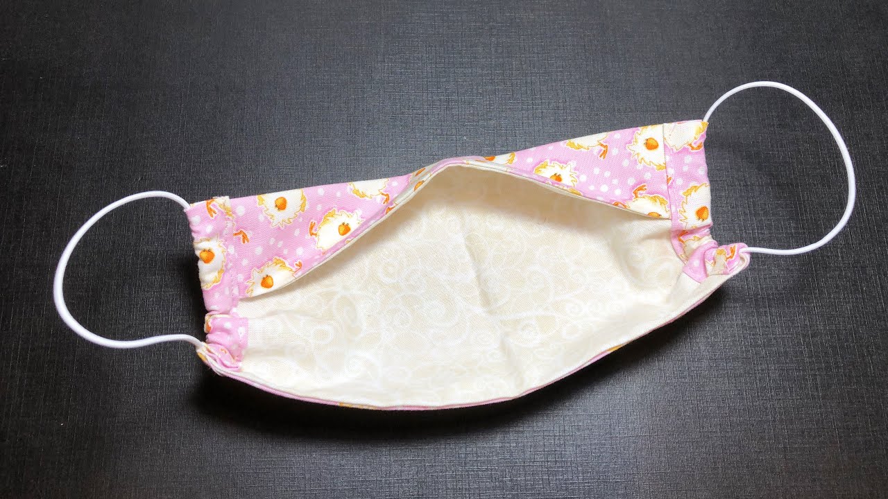 DIY Fabric Face Mask With Filter Pocket Create Easy Pattern Sewing Tutorial | No fog on glasses 👓