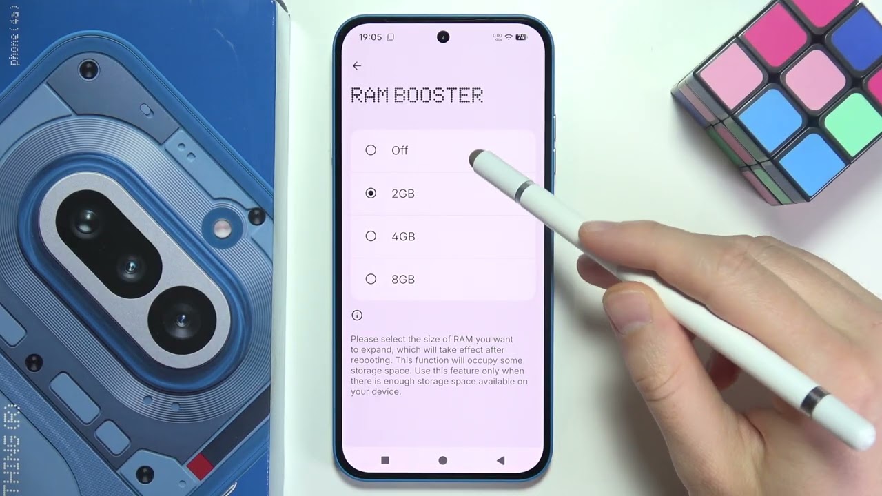 Nothing Phone 4a: How to Extend RAM with RAM Booster