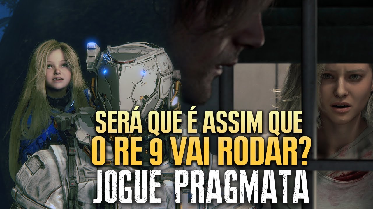 RESIDENT EVIL 9 REQUIEM VS PRAGMATA! COMPARAÇÕES TÉCNICAS ENTRE ELES + DEMO DE PRAGMATA NA RTX 5050