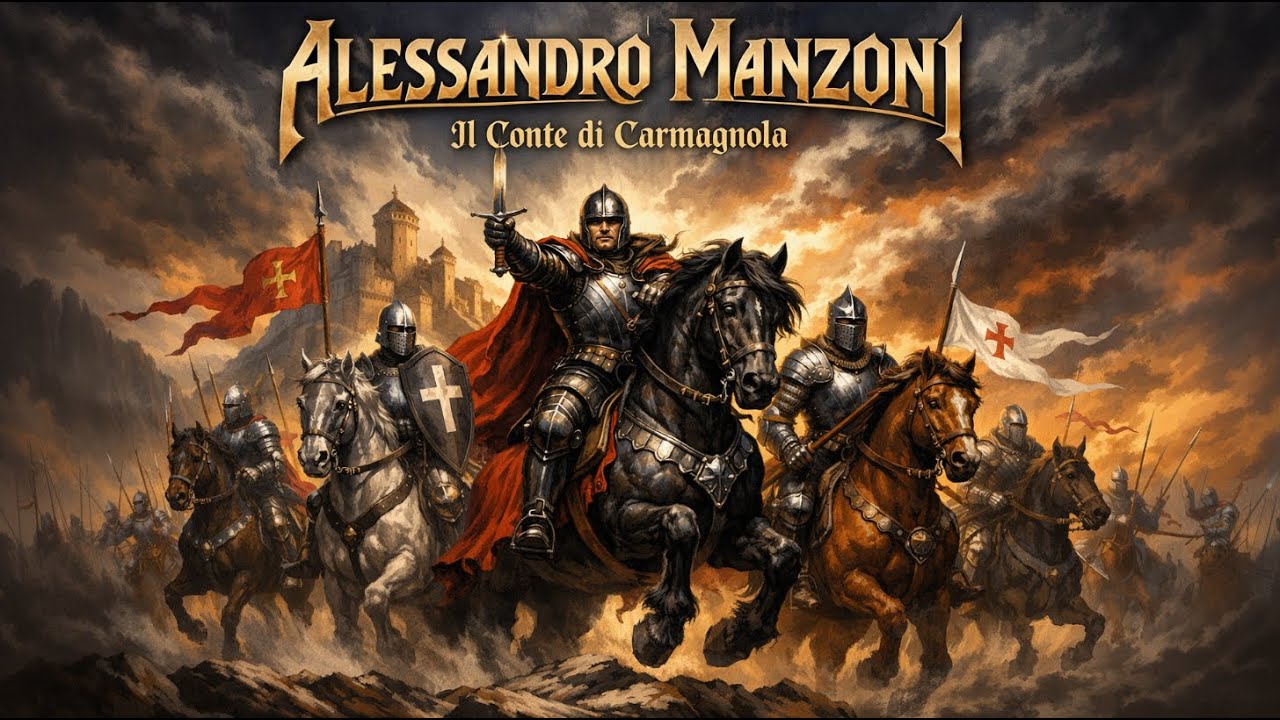 Alessandro Manzoni: il Conte di Carmagnola, Atto Secondo, Coro. (completa)