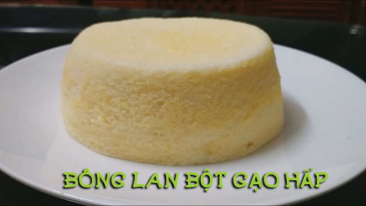 Làm sao để BÁNH BÔNG LAN BỘT GẠO hấp không bị xẹp | Bánh không lò nướng | Liên Mommy