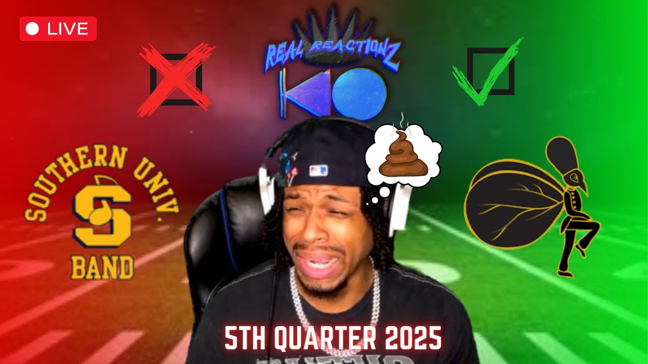 Southern University vs Alabama State | 2025 WILD 5th Quarter Reaction 🔥🎺🥁