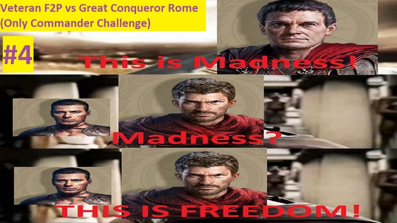 Great Conqueror Rome (Only Commander Challenge) #4