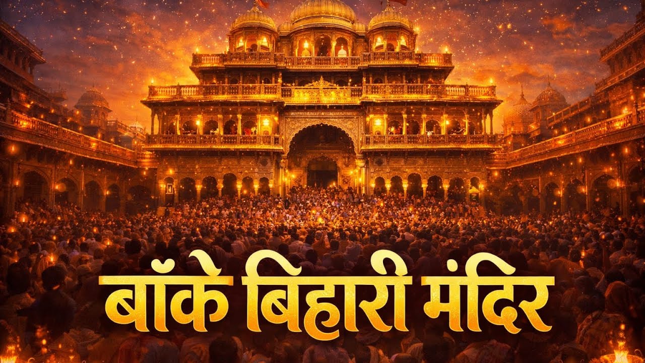 Shri Banke Bihari Mandir! Part 3 #viral #trending #vrindavan #bankebihari #nidhivan #vrindavanmarg 