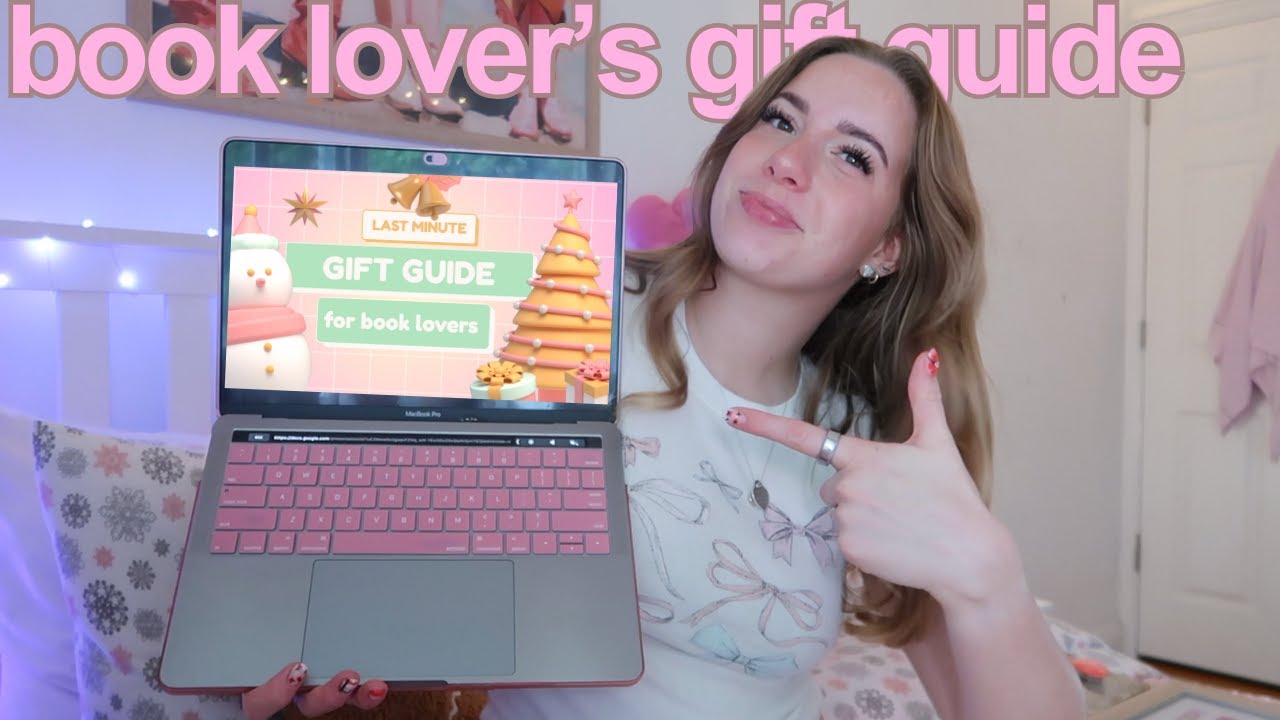 a bookish gift guide | BOOKMAS day 2 🎄