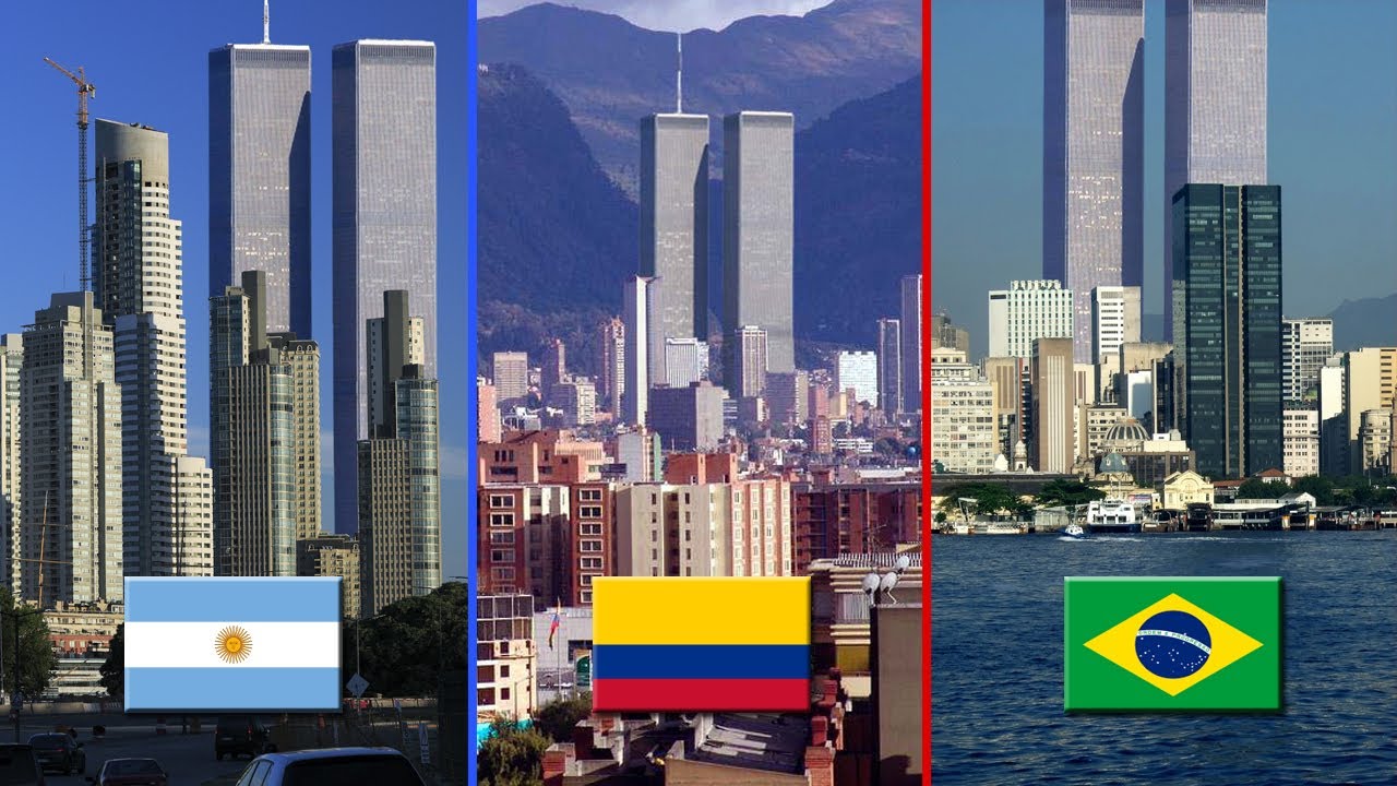 Torres Gemelas en Ciudades Latinoamericanas