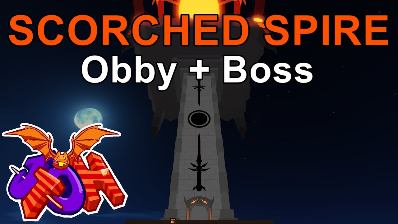 JToH - Scorched Spire (Obby + Boss) [Halloween 2022 Event]