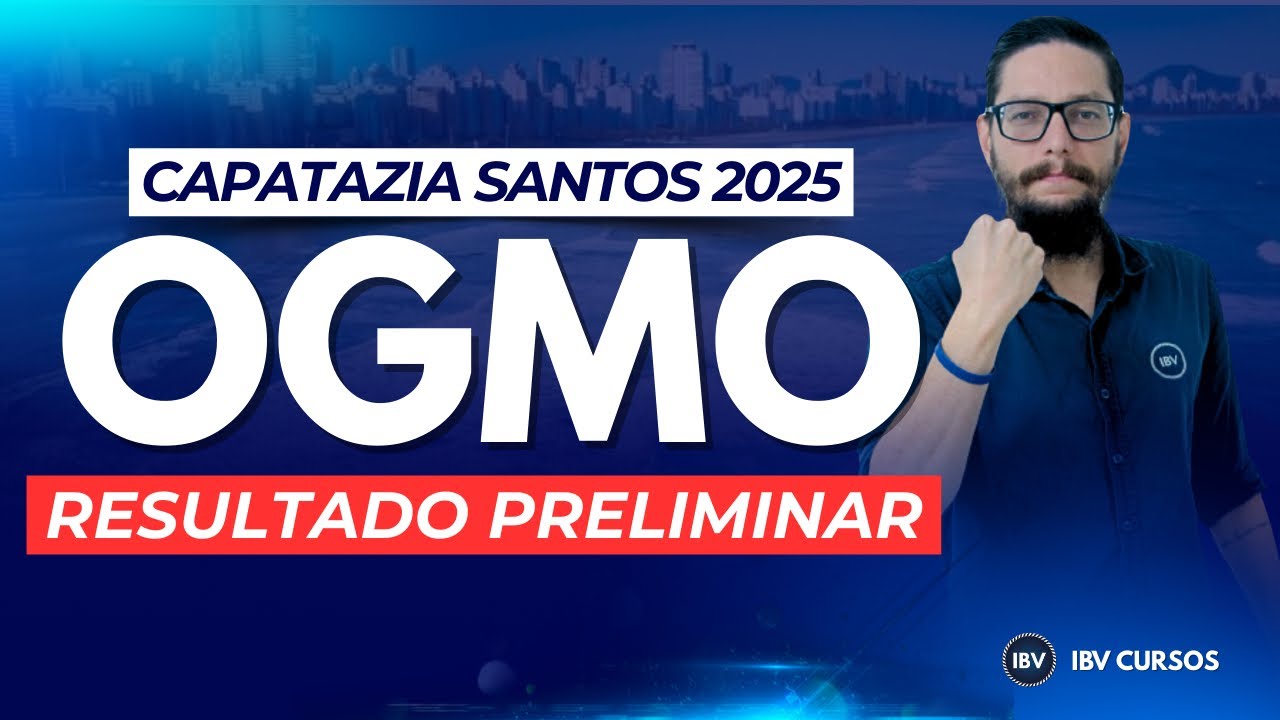 CAPATAZIA OGMO SANTOS | SAIU O RESULTADO