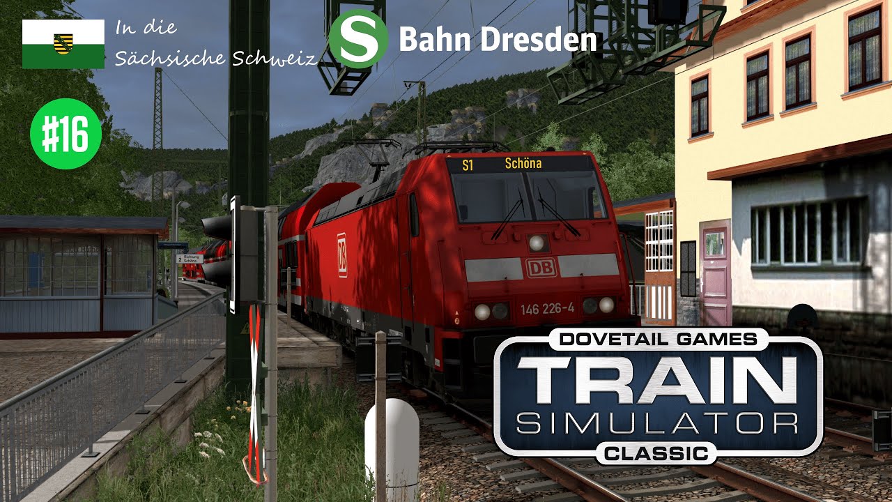 Spezial Lets Play Train Simulator Classic: Durch's Elbtal mit der S-Bahn Dresden #16