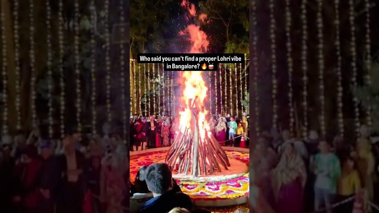 From dhol beats to bonfire warmth, tonight felt just like home. Happy Lohri everyone! 