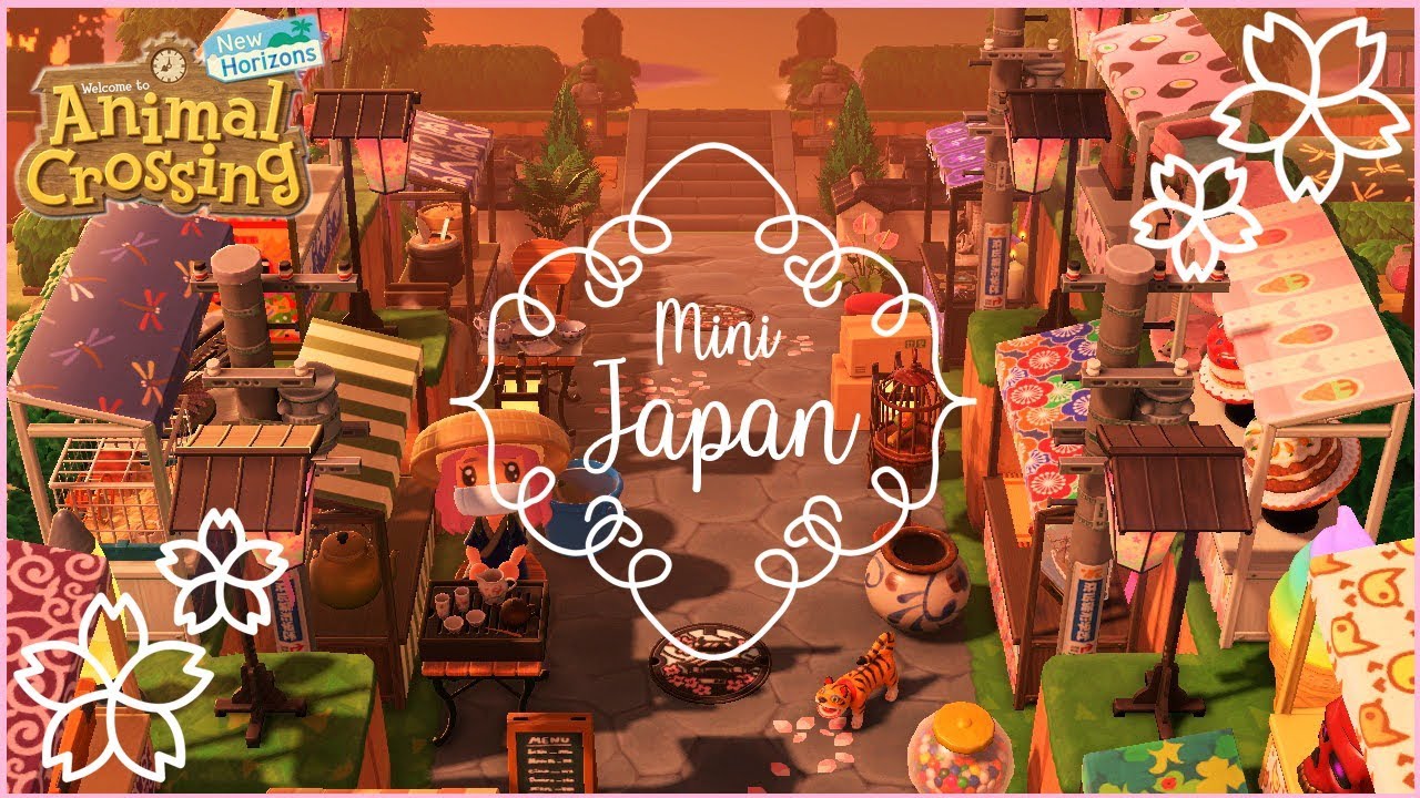 Adorable Mini Japan Island Tour | 700+ Hours Animal Crossing New Horizons Island Tour