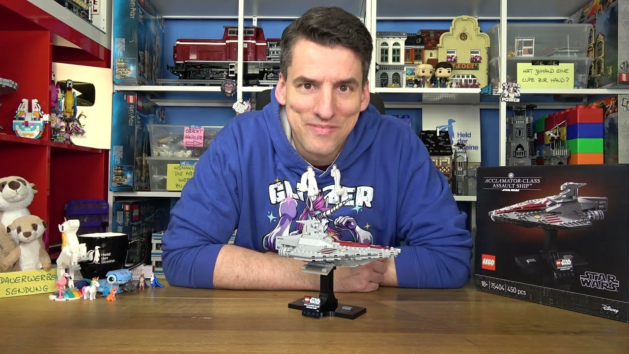 Lasst das Schiff in der Box, bester Plan! LEGO® Star Wars 75404 Assault Ship der Acclamator-Klasse