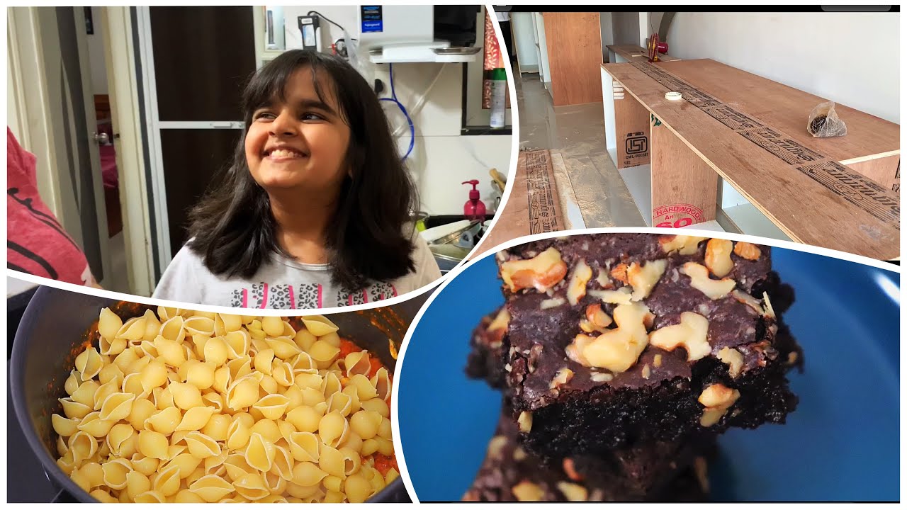 Ghar Mein Naya Kaam Shuru Hone Wala Hai....Muh Meetha Kijiye Aap | Quick One Pot Pasta | Brownie