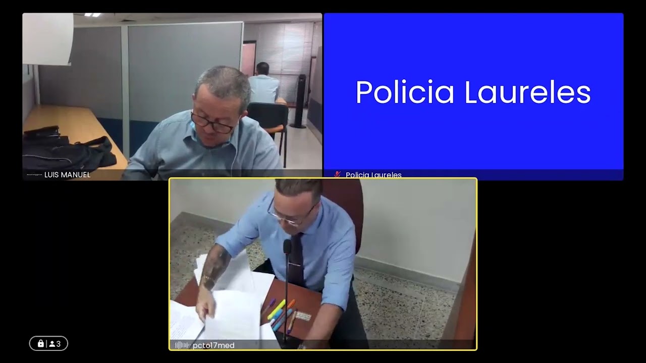 AUDIENCIA JUICIO ORAL: Accidente de tránsito