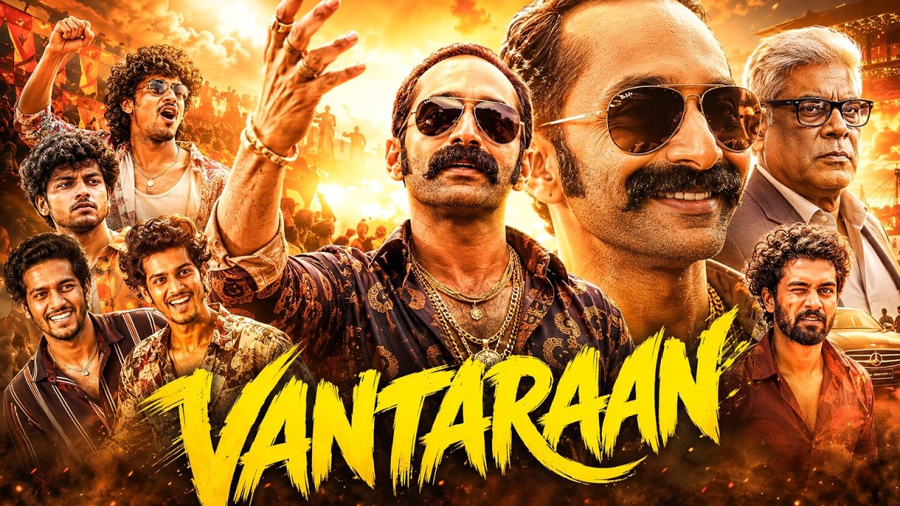 South Malayalam New 2026 Blockbuster Action Movie |Vantaraan (Hindi Dubbed) | Fahadh Faasil & Mithun