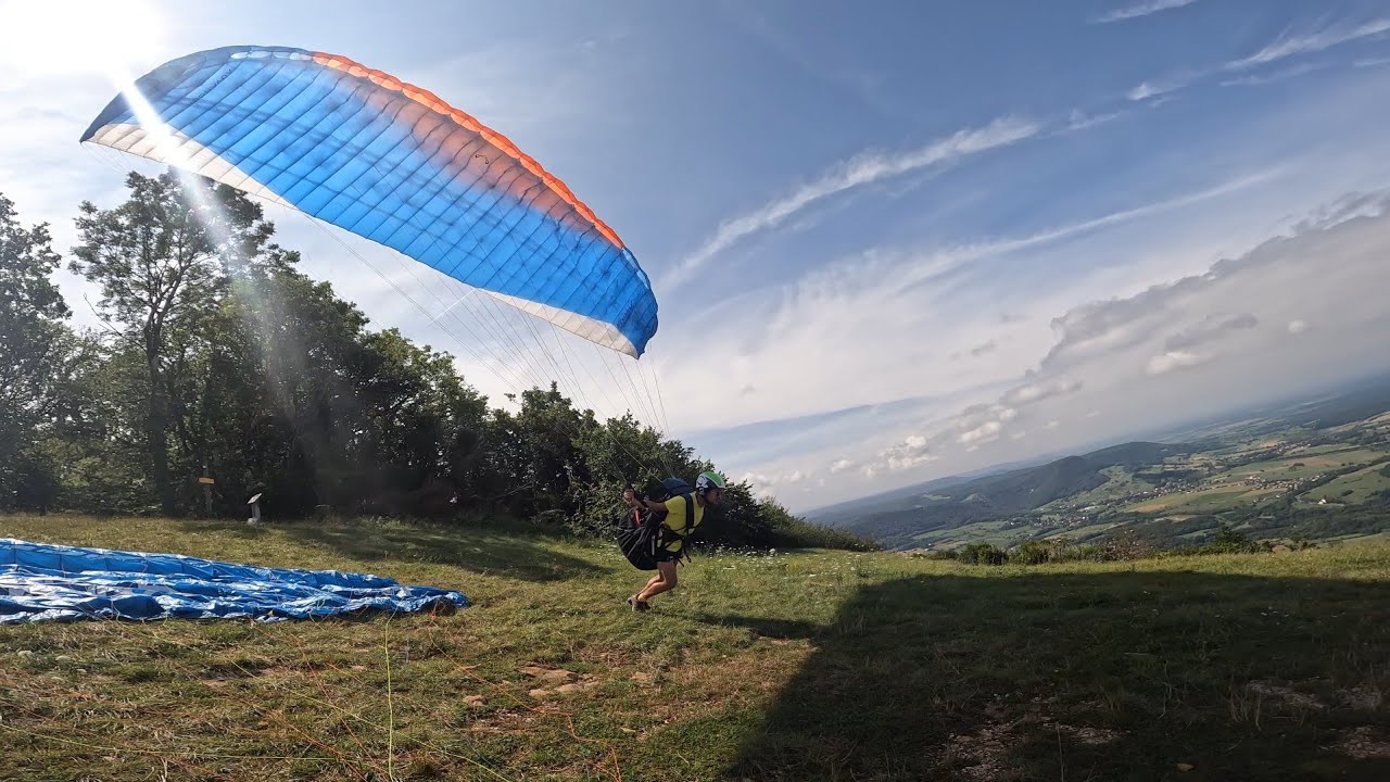 Parapente Mont Poupet (Août 2024)