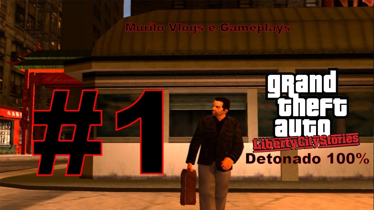 Detonado Gta Liberty City Stories 100% #1 - Toni Cipriani chega em Liberty City