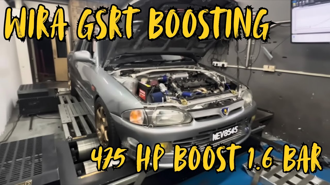 475HP Wira Gsr boost 1.6bar - Bunyi syahdu, Power Liar