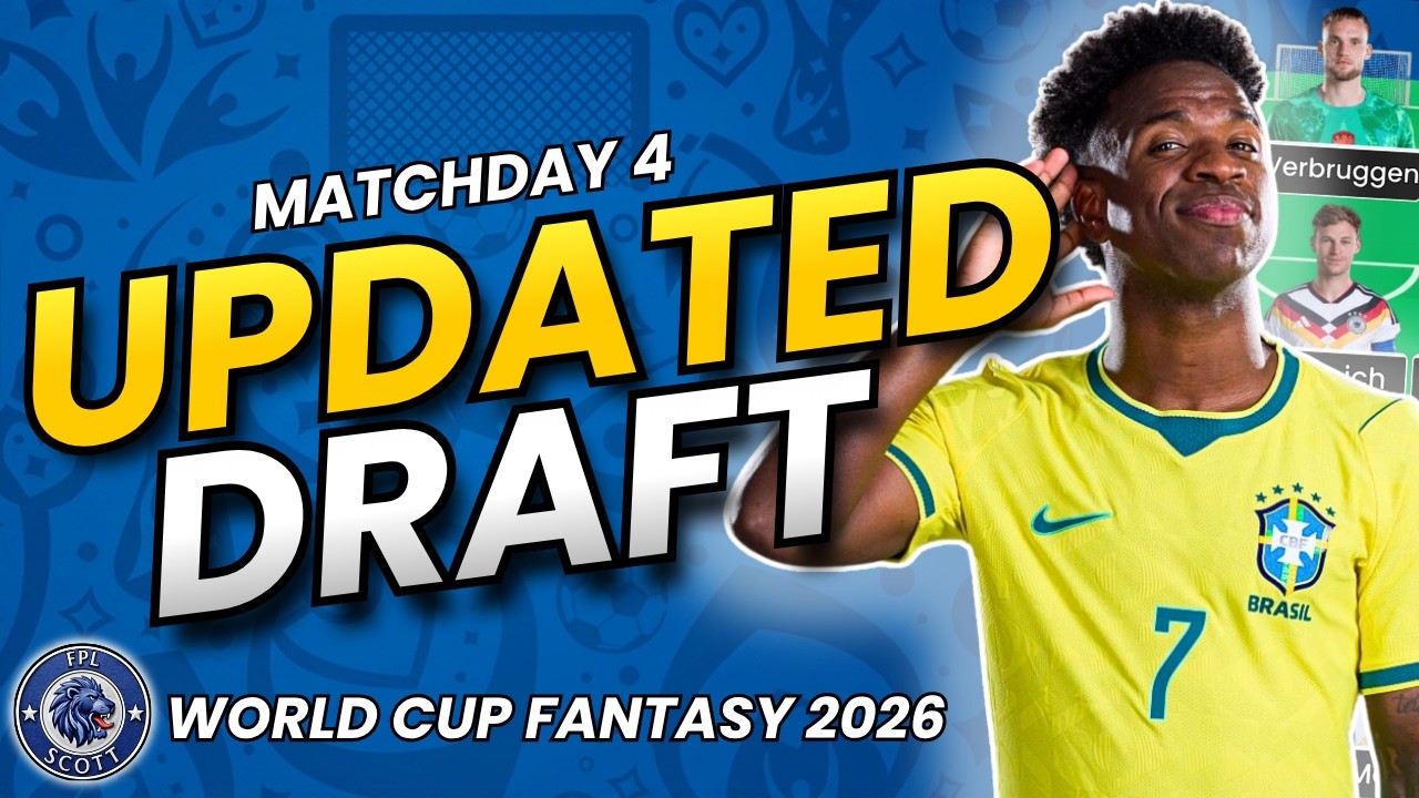 World Cup Fantasy MD4 Unlimited Transfers | Key Info & Best Fixtures | Rank: 17k 🌍