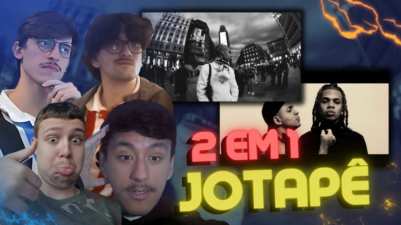 SURPREENDEU!!! REACT 2 EM 1 - JOTAPÊ - O LEGADO DE PRYOR & ENTENDEU O QUE NOIS SENTE? - REACT A 4