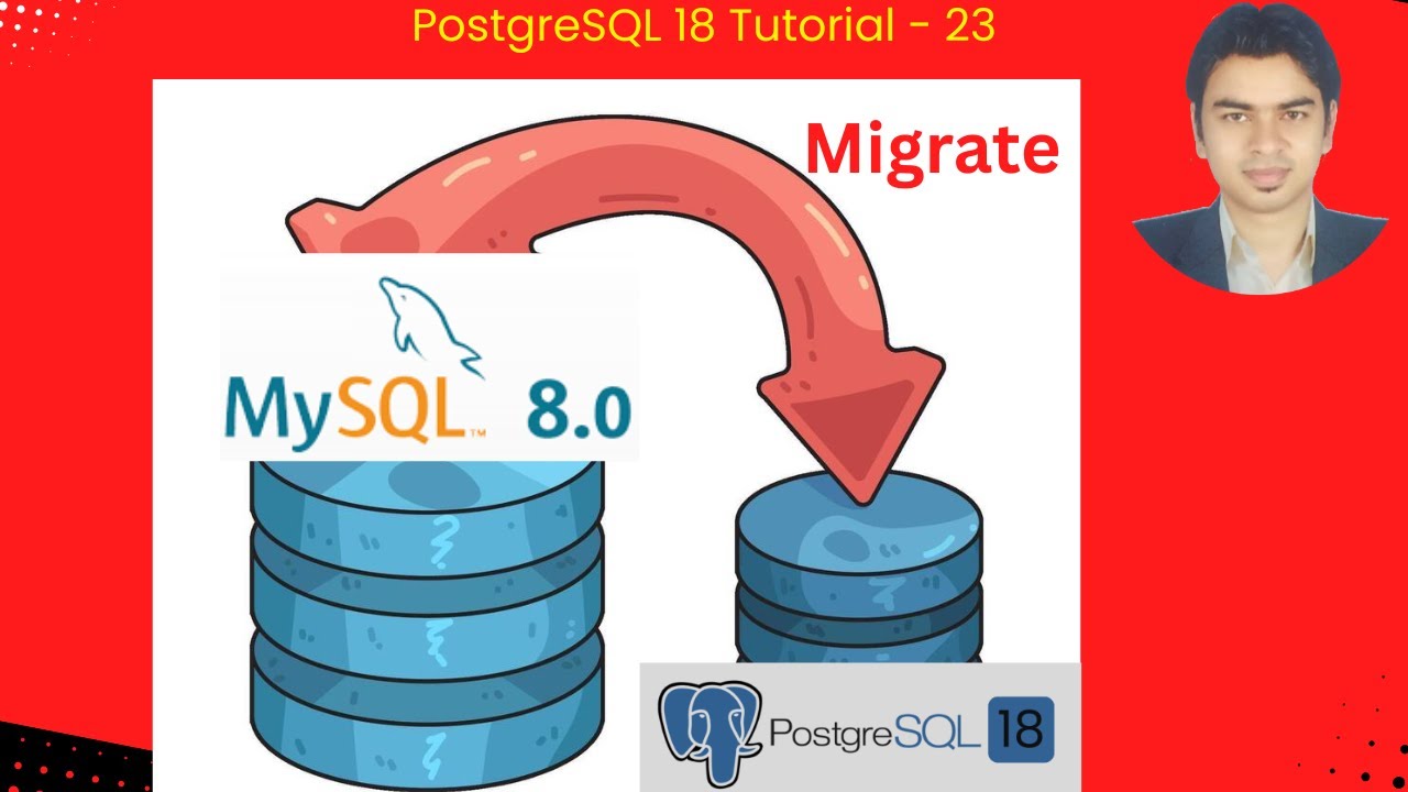 Миграция MySQL 8 на PostgreSQL 18 в Ubuntu 24.04 LTS | Пошаговое руководство по миграции #pgloader