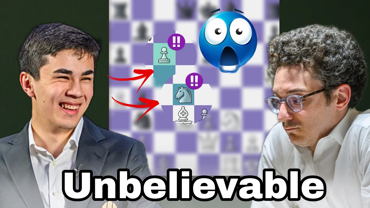 Javokhir Sindarov&rsquo;s Brilliant Prep Against Fabiano Caruana!! 😱