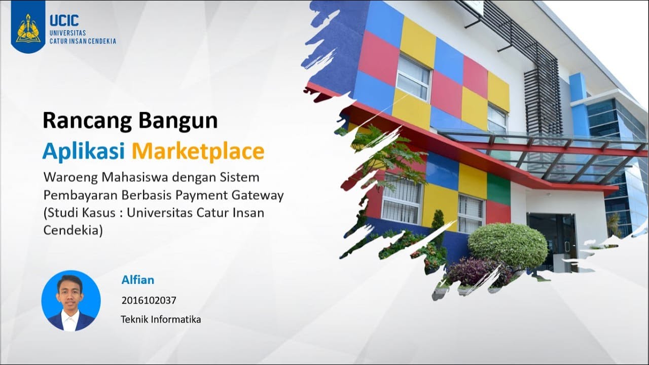 Sidang Skripsi Prodi Teknik Informatika UCIC (Alfian)