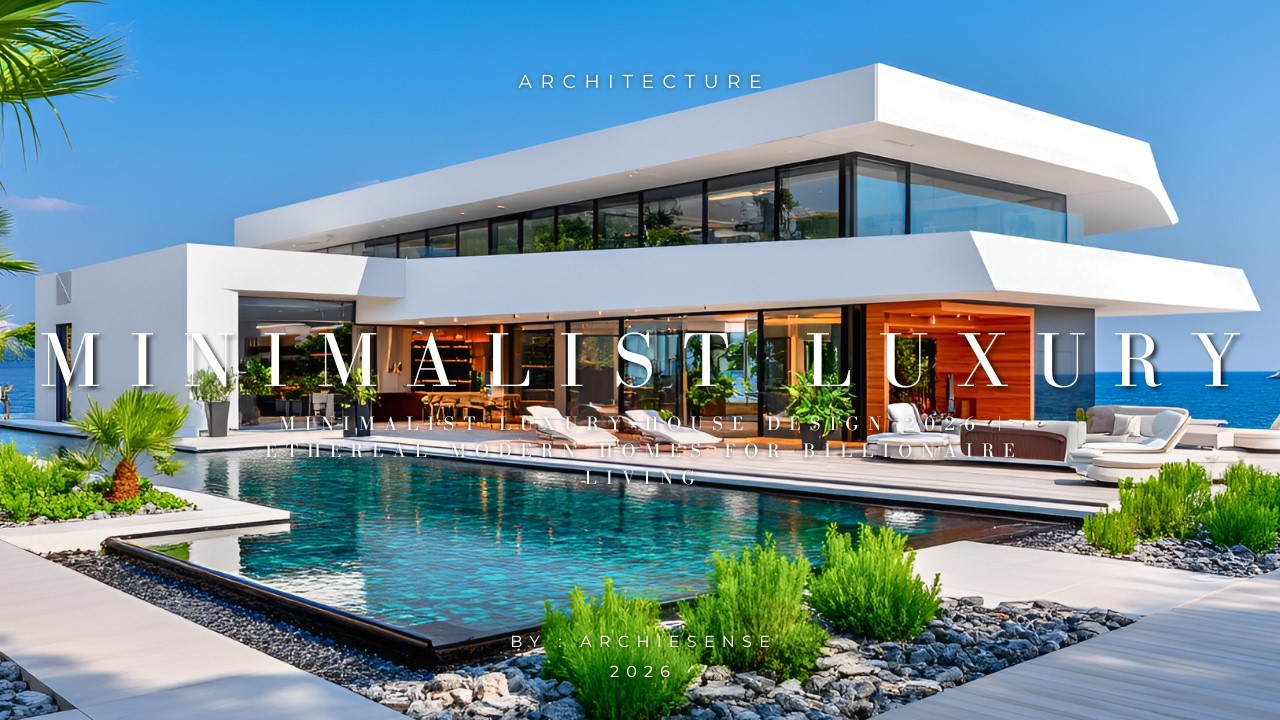 Minimalist Luxury Ethereal Elegance Homes | Billionaire Taste 2026