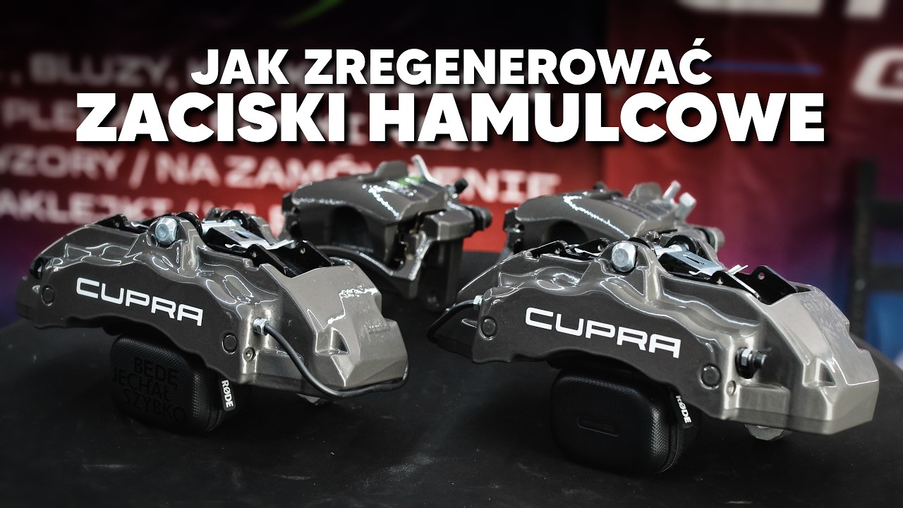 Jak zregenerować  zaciski hamulcowe  Brembo 17ZR z Porsche -  Profesjonalna regeneracja