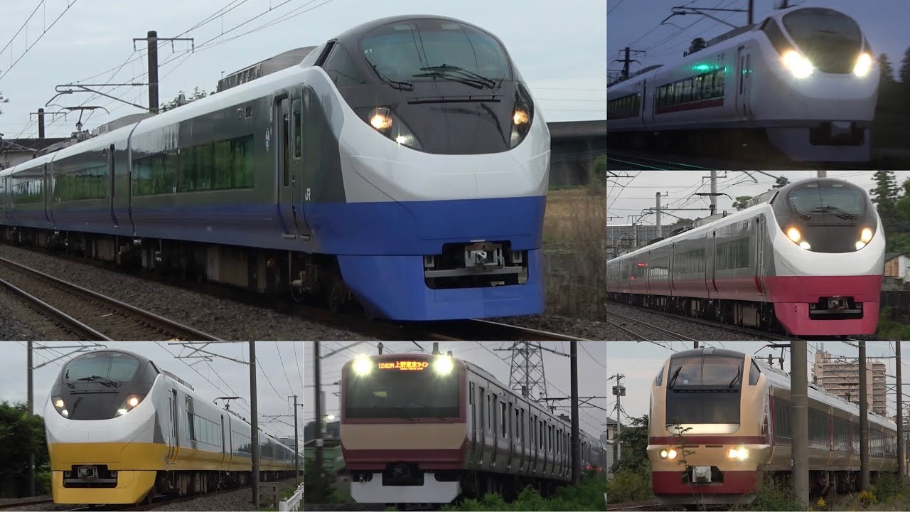 【ブルーのE657系も爆走！】常磐線 本気の最速130km/h高速通過集