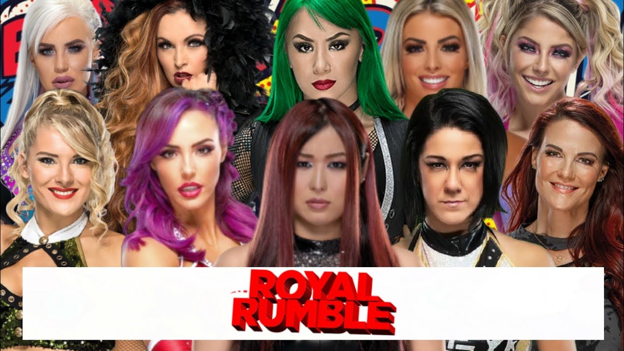 WWE 2K20 30-WOMEN’S ROYAL RUMBLE MATCH 2021