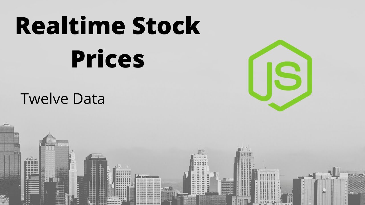 Get realtime stock prices with TwelveData