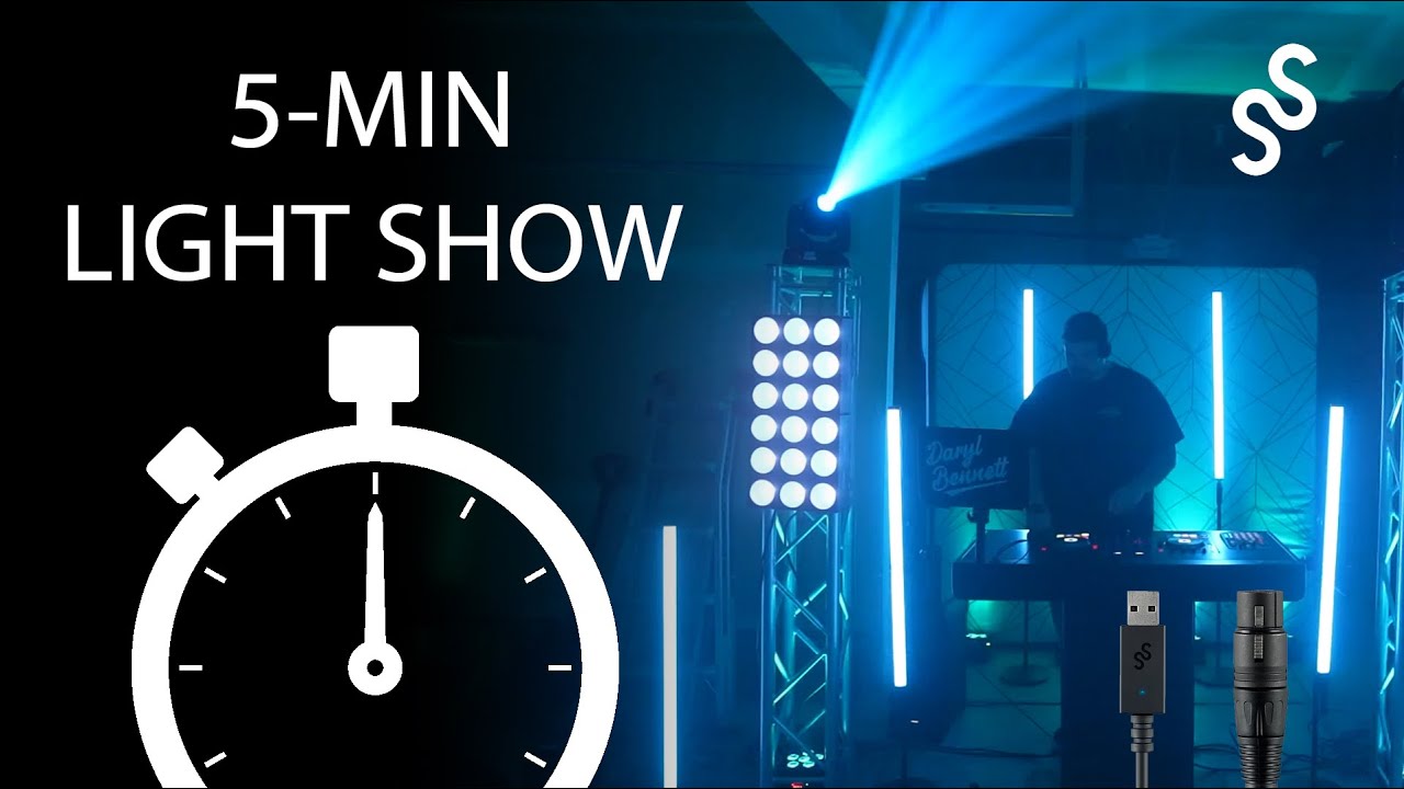What SoundSwitch Looks Like With No DMX Programming - Live DJ Set