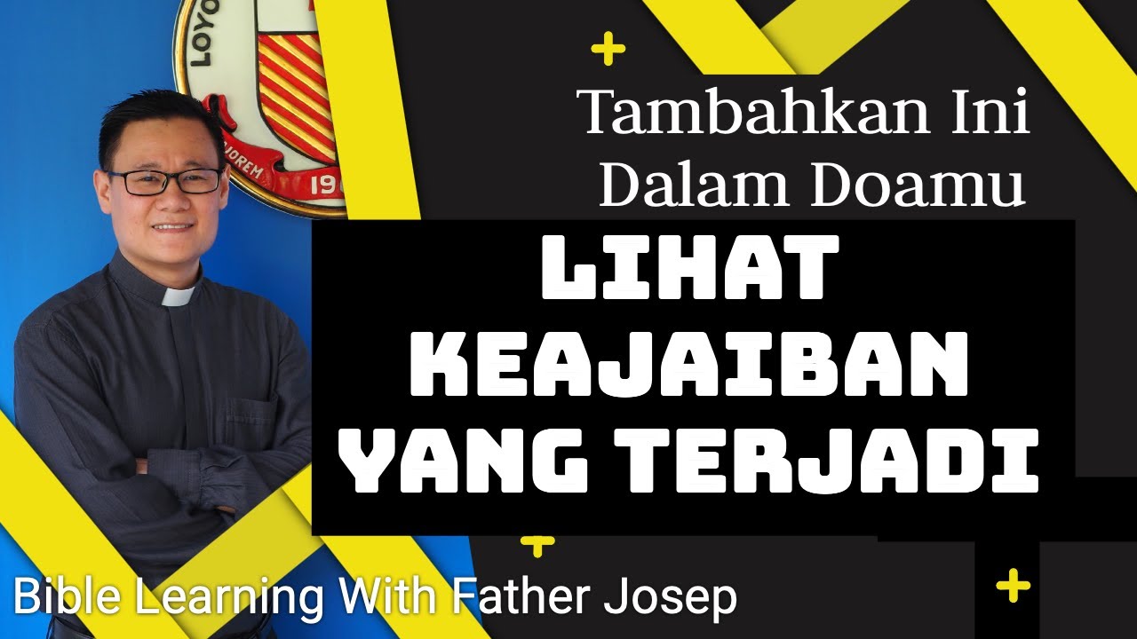 TAMBAHKAN HAL INI DALAM DOAMU, LIHAT KEAJAIBAN YANG TERJADI
