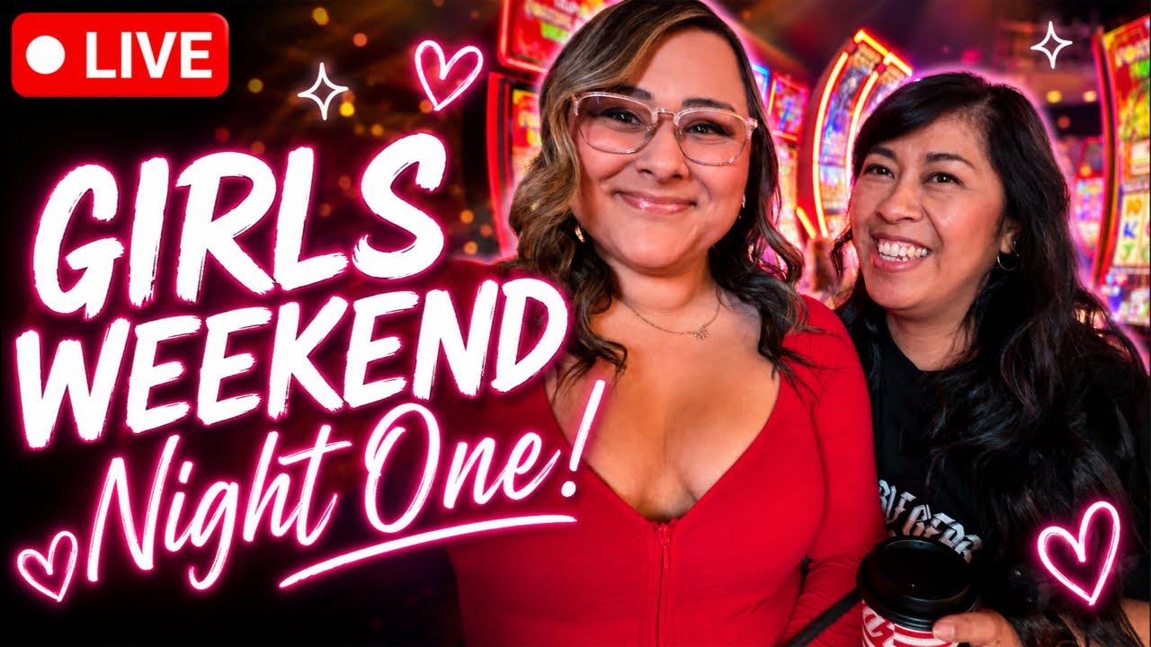 Girls Night Out! Live Slots with @itsgamblegirl #slots #casino