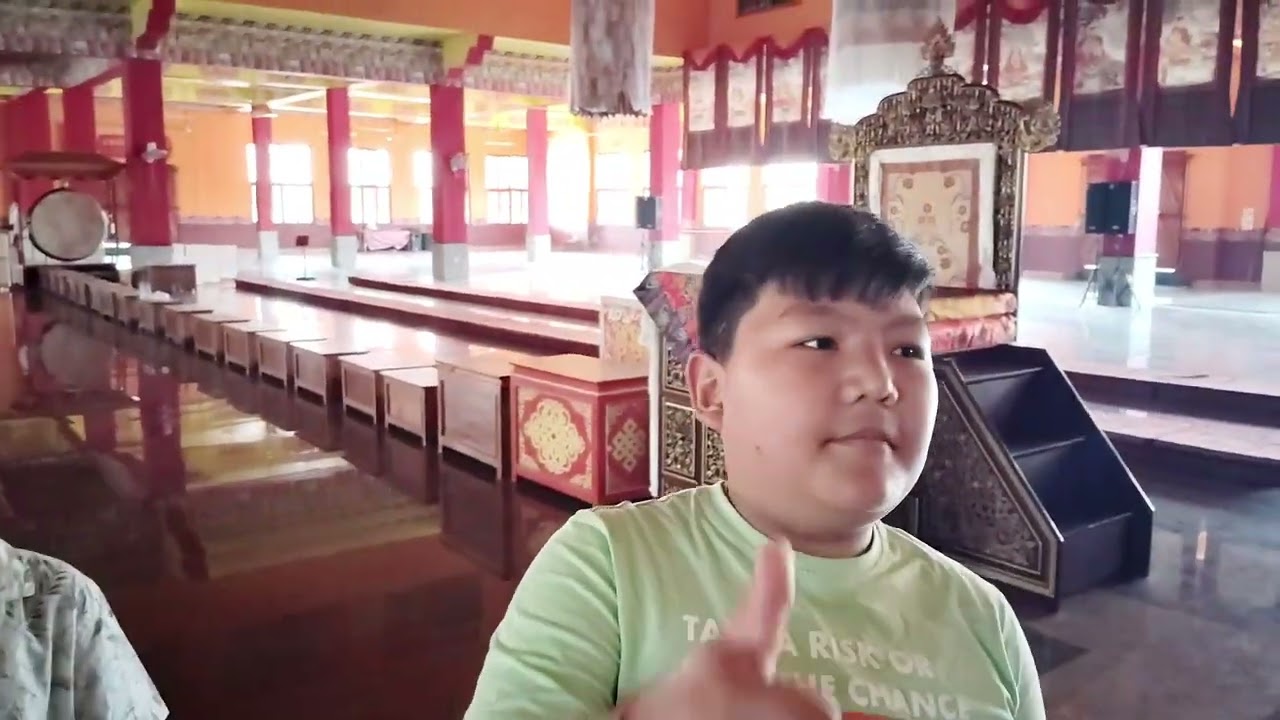 Going to damding monastery 