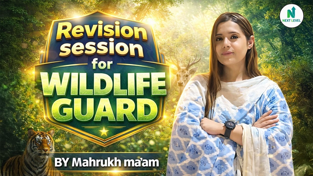 Wildlife Guard Complete Revision Session | Most Important Topics | By Mahrukh Ma’am