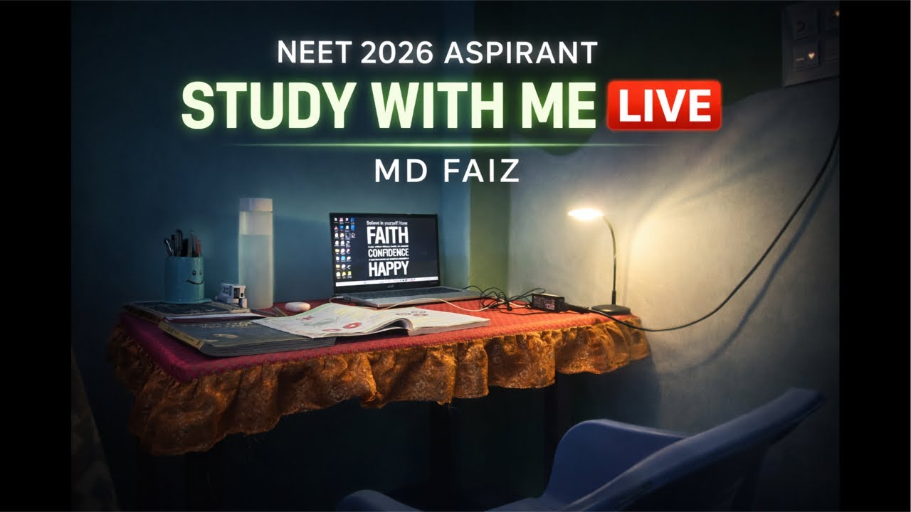 Neet 2026 | late night study 📚 | #neetaspirants #studywithme #fhsbioprep #fhsbioprep2.0 #mdfaiz