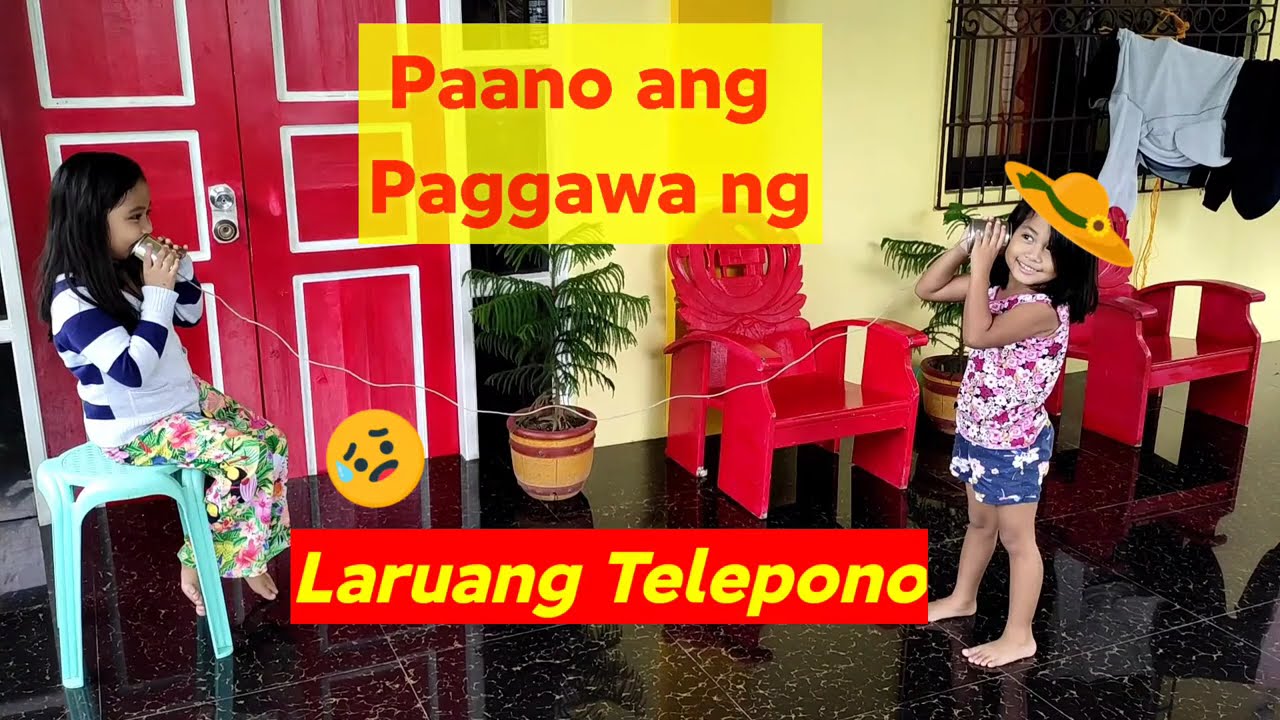 Paano gumawa ng Laruang Telepono