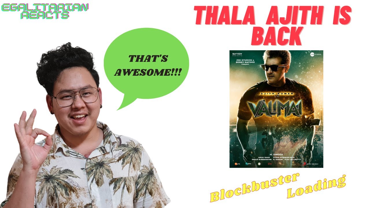 Valimai Motion Poster And Glimpse Reaction And Review | Ajith Kumar | Karthikeya | Huma Qureshi