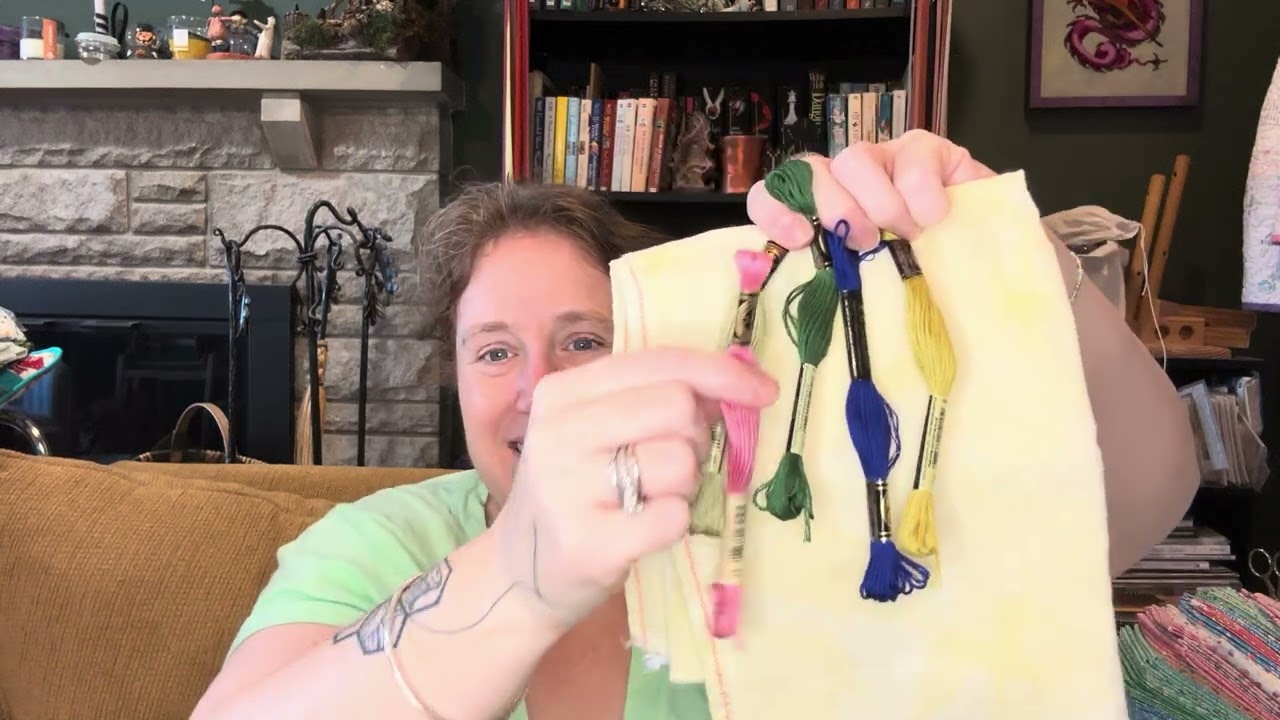 Flosstube Extra:  Join us for the Chatelaine Watergarden SAL!