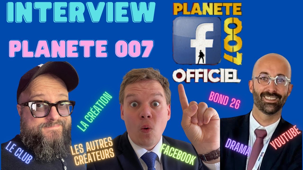 Interview: Plan&egrave;te 007, le plus grand groupe Facebook d&eacute;di&eacute; &agrave; James Bond (avec Damien & Matthieu)
