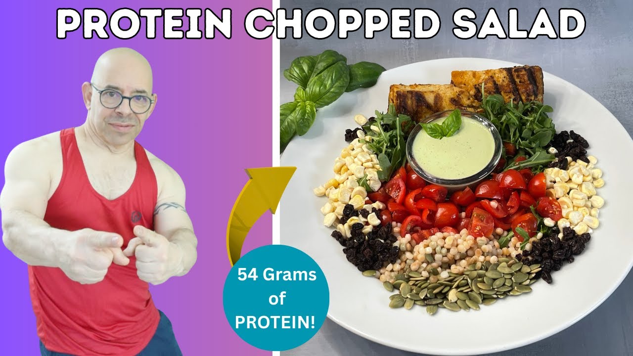 I Am Losing Weight & Building Muscle With This Chopped Salad + SPECIAL GUEST STAR  &@Complement