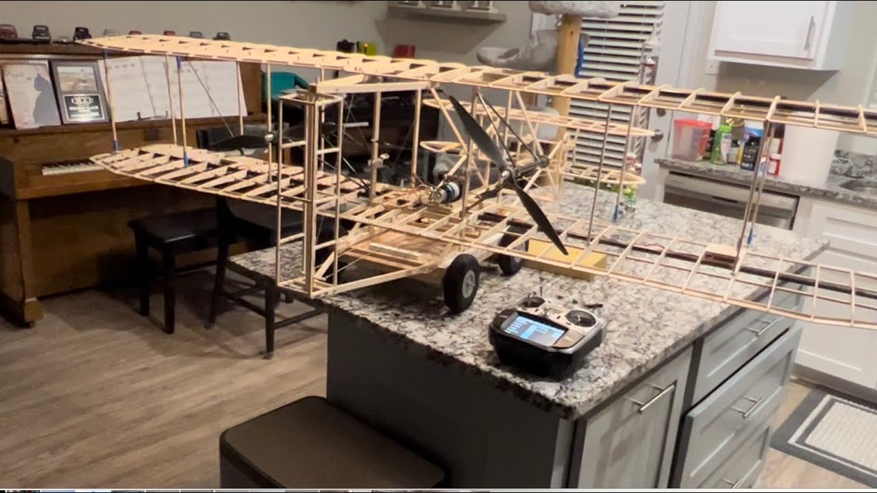 My Giant Scale Scratch Built 1903 Wright Flyer
