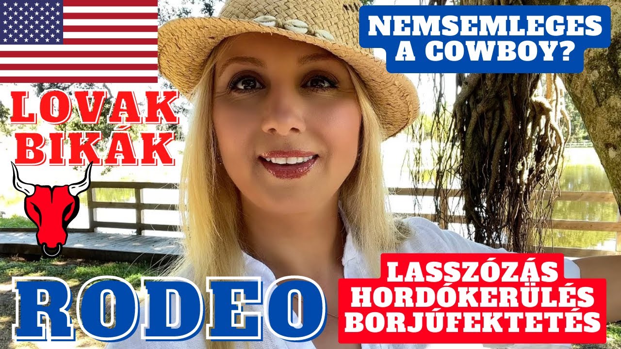 AMERIKAI RODEO! COWBOYOK - LOVAK - BIKÁK. Lehet cowBOY egy rodeos lány? #rodeo #cowboy